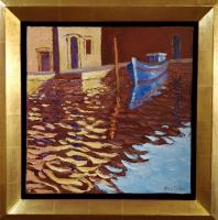 Venice - The Blue Boat  by Alan  Cotton